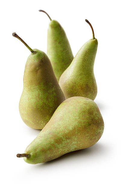 Fruit: Pears (Conferance) Isolated on White Background http://www.stefstef.nl/banners2/fruit.jpg conference pear stock pictures, royalty-free photos & images