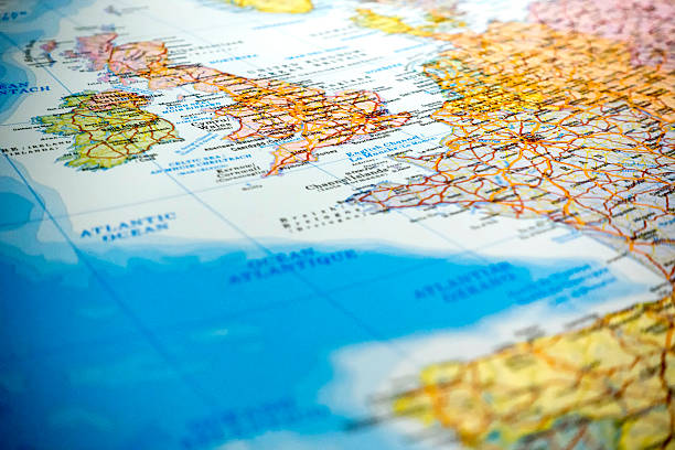 istock Map of United Kingdom 622785532