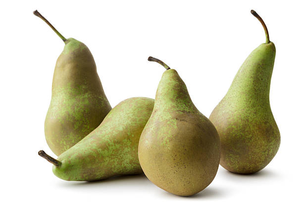 Fruit: Pears (Conferance) Isolated on White Background http://www.stefstef.nl/banners2/fruit.jpg conference pear stock pictures, royalty-free photos & images