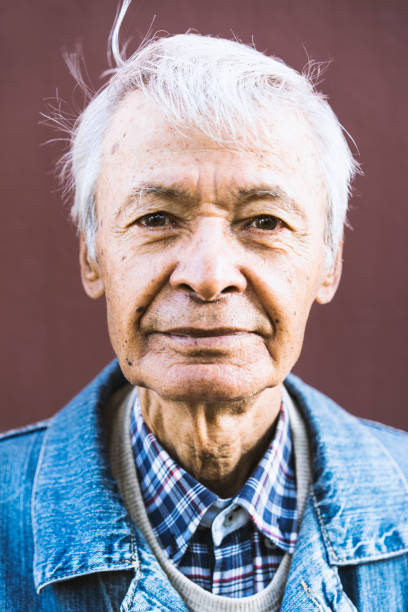 istock Portrait of senior man, looking away 622785976