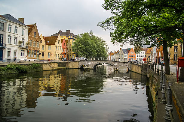 istock Cityscape at Brugge in Belgium 622786302