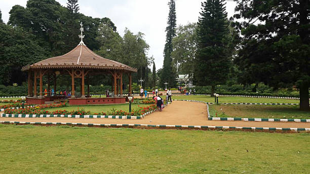 jardin botanique lal bagh (bengaluru) - lal bagh photos et images de collection