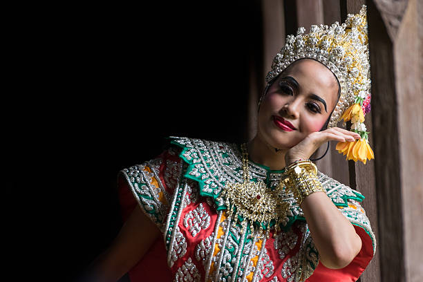 istock Khon Mask Traditional Thai drama dance 622790688