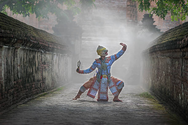 istock Khon Mask Traditional Thai drama dance 622790916