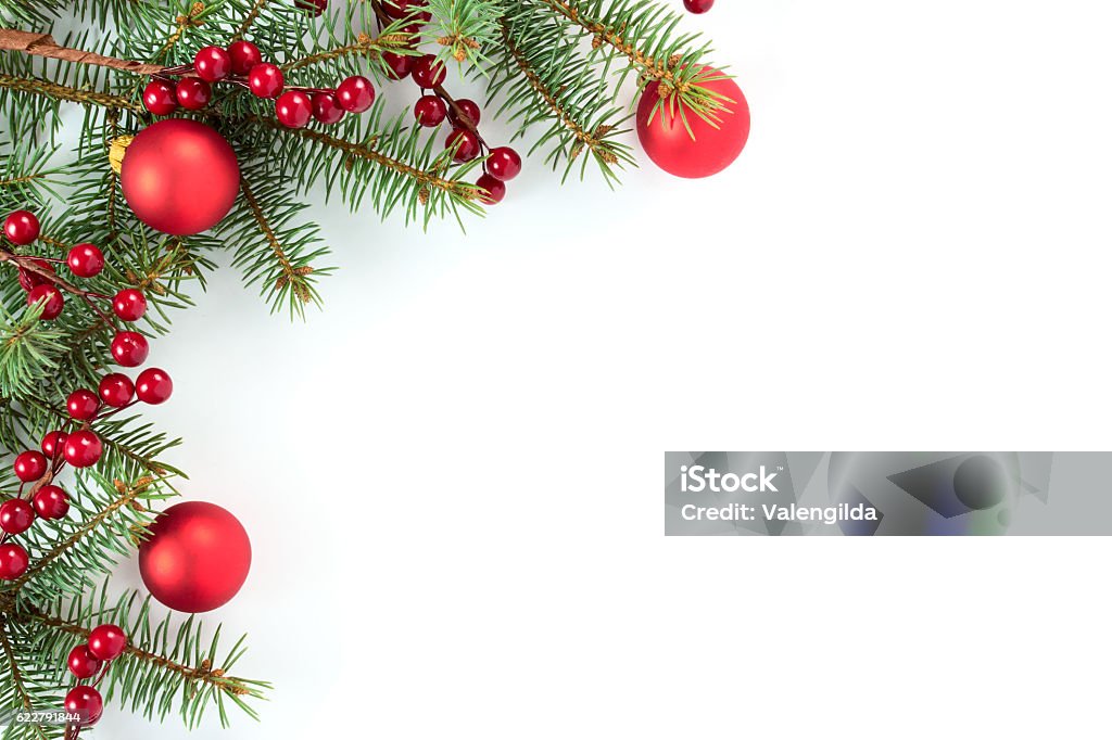 Christmas decoration Christmas border Garland - Decoration Stock Photo