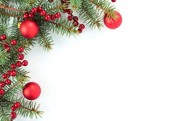 Christmas decoration stock photo