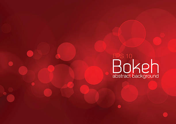 Bokeh and blur vector abstract background Bokeh and blur vector abstract background. Suitable for your design element or web background wine-circle stock illustrations