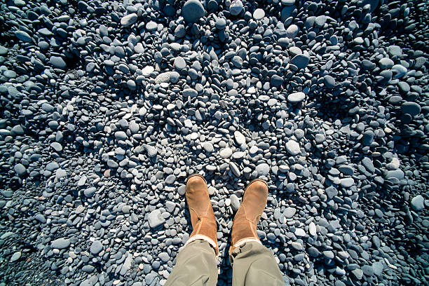 istock Walking on Lava pebbles in Iceland 622792464
