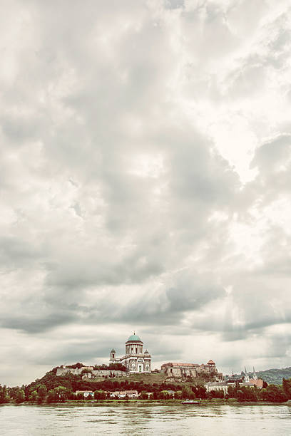 istock Beautiful basilica in Esztergom, Hungary, photo filter 622793696