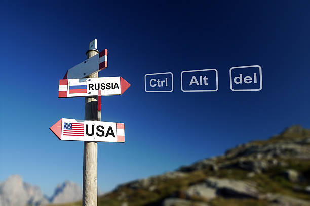 istock Reset of USA Russia relations 622794708