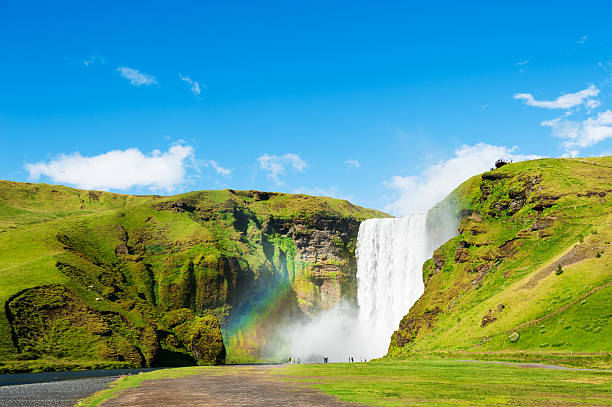 istock Skogafoss waterfall, southern Iceland. 622795830