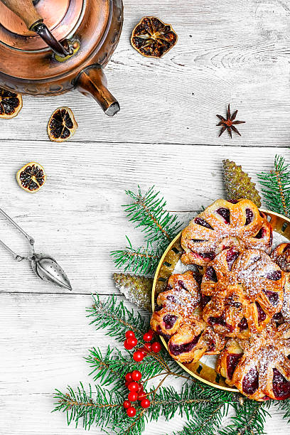 istock Festive Christmas cookies baking 622798736