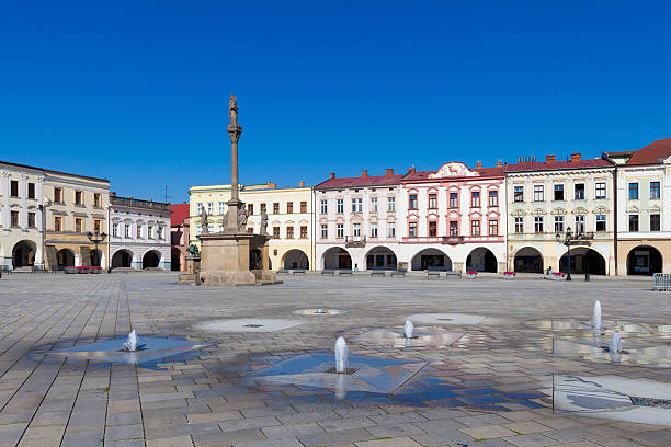 istock Beautiful architecture of Novy Jicin 622799328