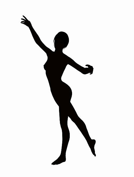istock Silhouette of a posing Woman 622802524