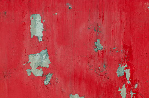 istock Vintage cement wall background with cracks and holes 622804830