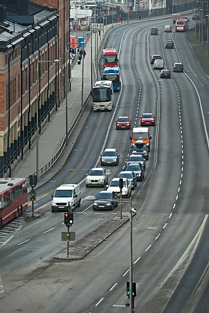 istock Traffic on a city road 622895830