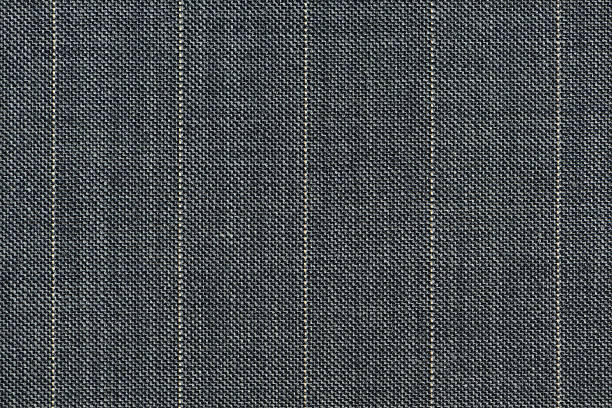 Close up of pinstriped fabric texture background