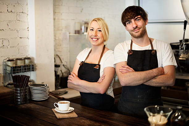 istock Serving Service Staff Customer Service Cafe Concept 622905768