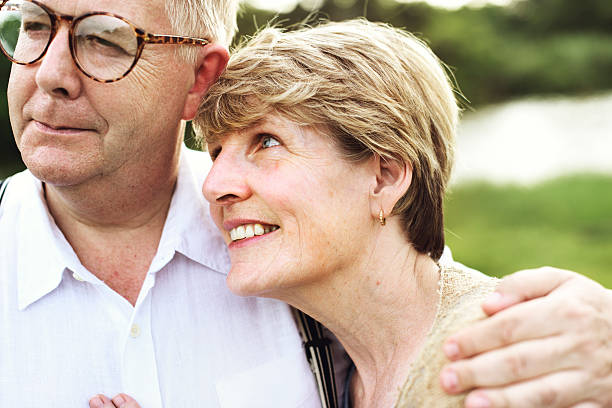 istock Elderly Senior Couple Romance Love Concept 622906102