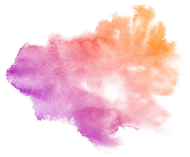 istock Abstract purple watercolor background. 622907962