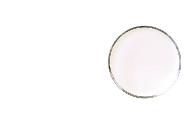 istock fresh milk in the glass on white background. 622910094