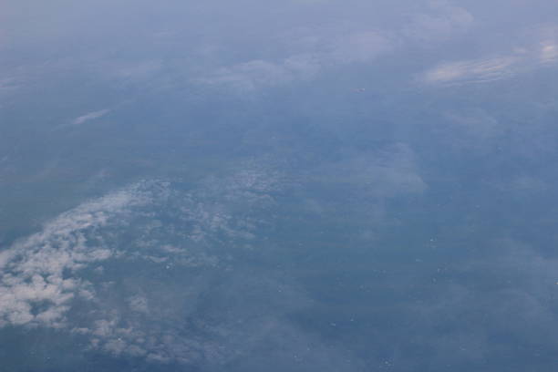istock Aerial view of Blue sky and Cloud Top view from 622916948