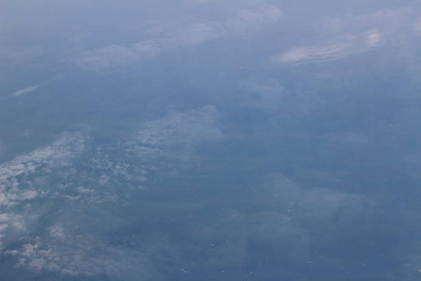 istock Aerial view of Blue sky and Cloud Top view from 622916990