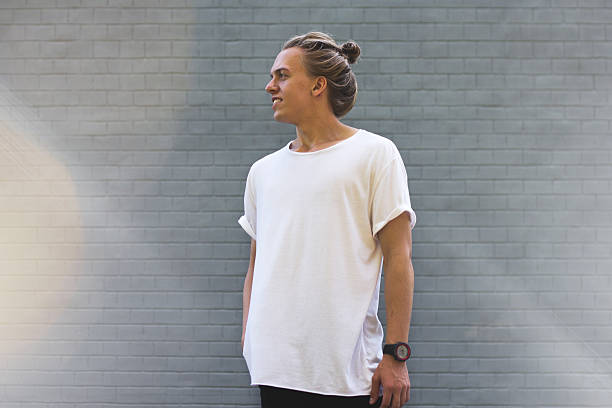 istock Guy in a blank white t-shirt 622917186