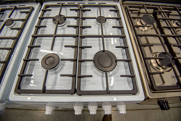 istock Close-up image of gas stove 622917640