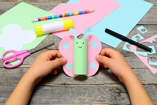Cloud Rainbow Kids Paper Craft Fun Learning Activity - Dear Creatives