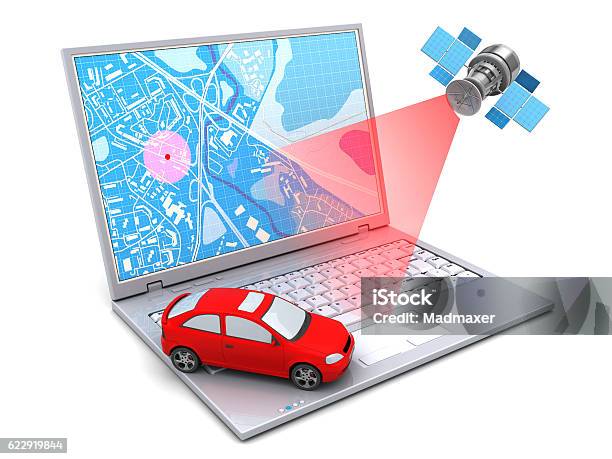 Car Location Stock Photo - Download Image Now - Pursuit - Concept, Surveillance, Car