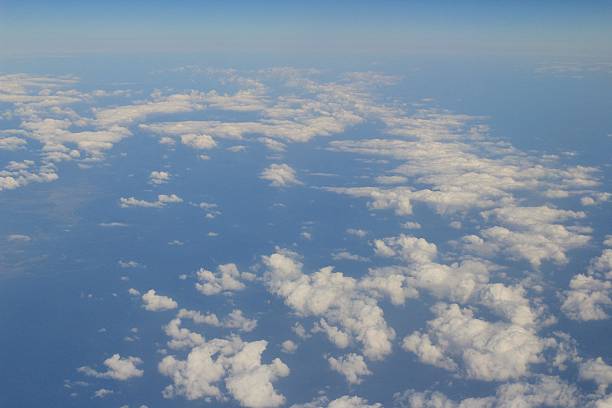 istock Aerial view of Blue sky and Cloud Top view from 622922648