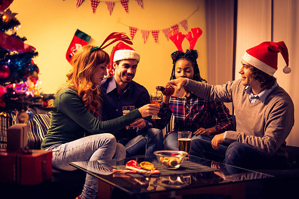 istock Toast for Christmas and New Year celebration 622923150