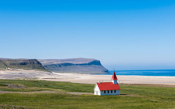 istock Church at Breidavik, Iceland 622924068