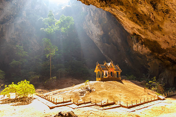 istock Morning sunbeam on golden buddhist pavilion 622925880