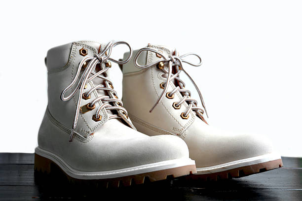 istock Male and female leather boots authentic, 622925998