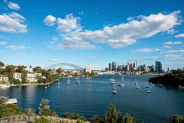 istock Sydney city look from North sydney 622955552