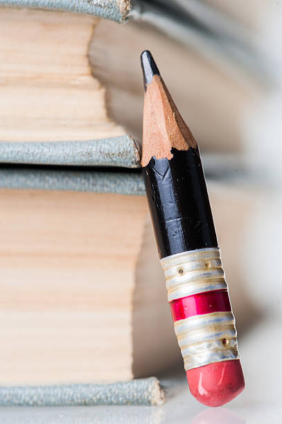 istock Old Books and Small Perfect Pencil 622958492
