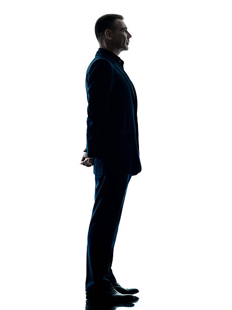 istock business man standing silhouette isolated 622958822