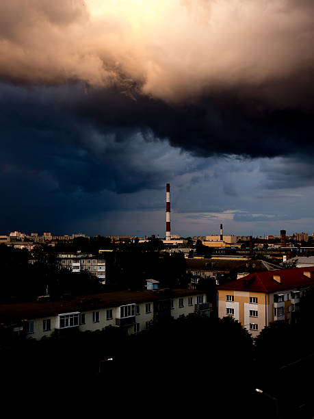 istock The Factory chimneys. 622962680