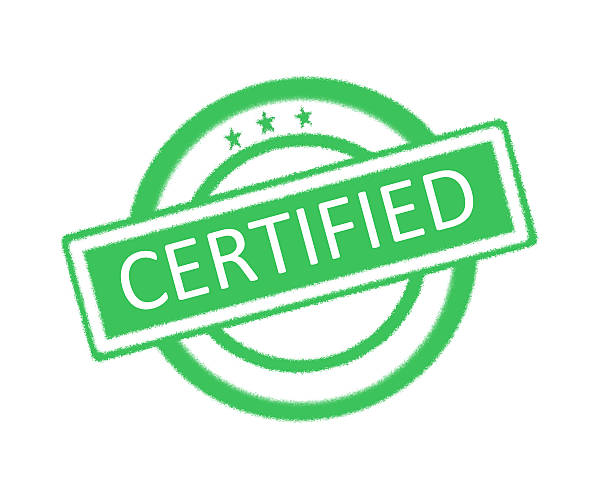 istock Certified word on rubber stamp 622964054