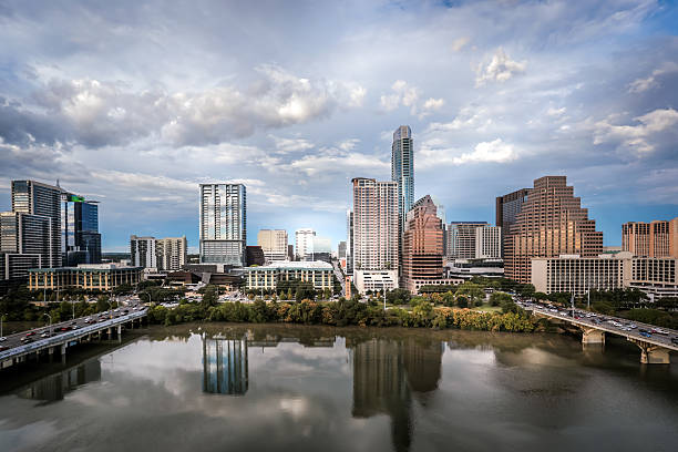istock Austin Texas Downtown Skyscrapers Skyline Panorama Cityscape at Sunset 622968364