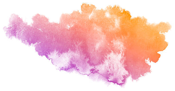 istock Abstract purple watercolor background. 622974392