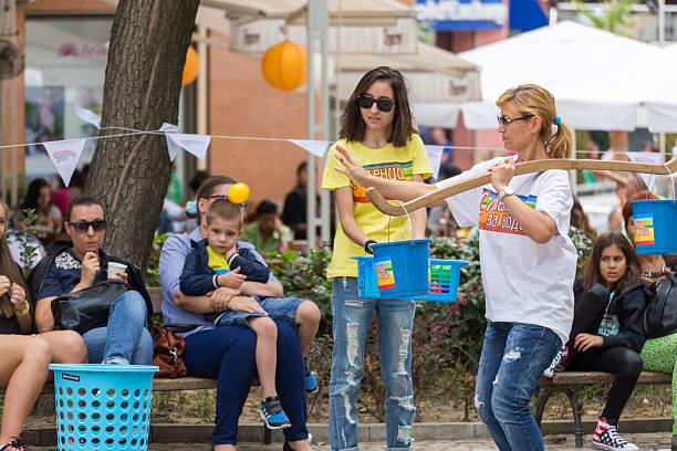 Plovdiv, Bulgaria - September 22, 2016: Traditional competition held in Plovdiv, Bulgaria called 