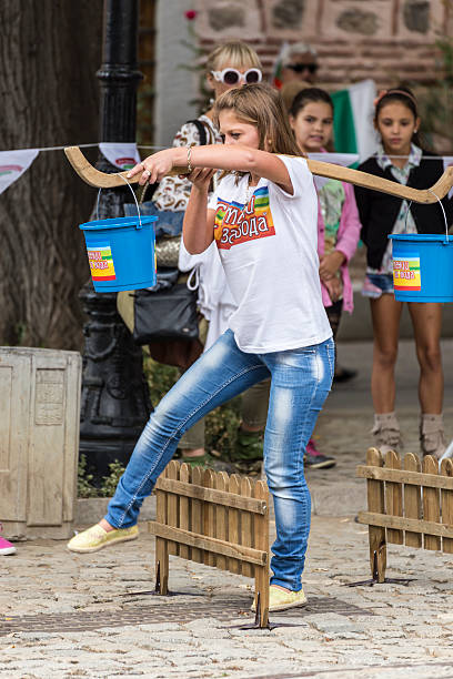 Plovdiv, Bulgaria - September 22, 2016: Traditional competition held in Plovdiv, Bulgaria called 