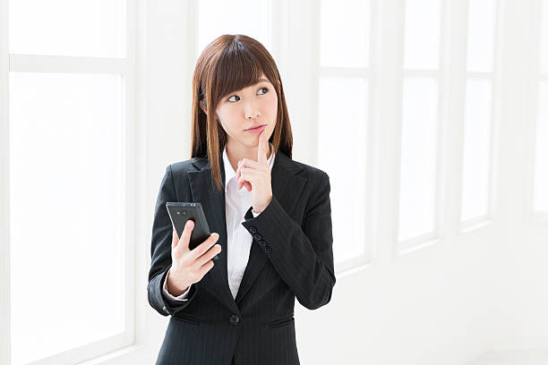 istock Businesswoman using a smartphone 622978532