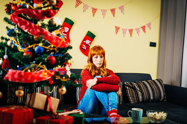 istock Break up with boyfriend on Christmas 622980764