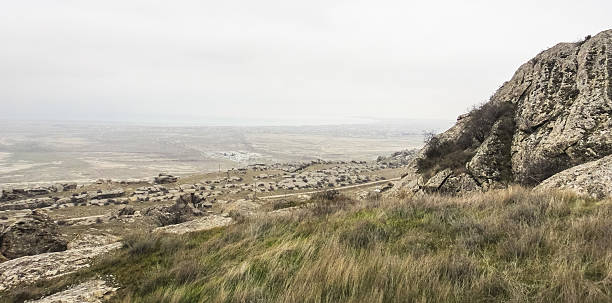 istock Prehistoric buildings. Gobustan National Park (Gobustan Rock Art Cultural Landscape) 622981258