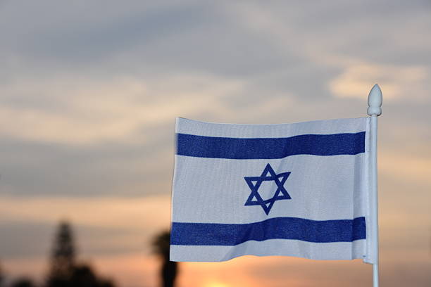 istock Israeli flag waving 622984644