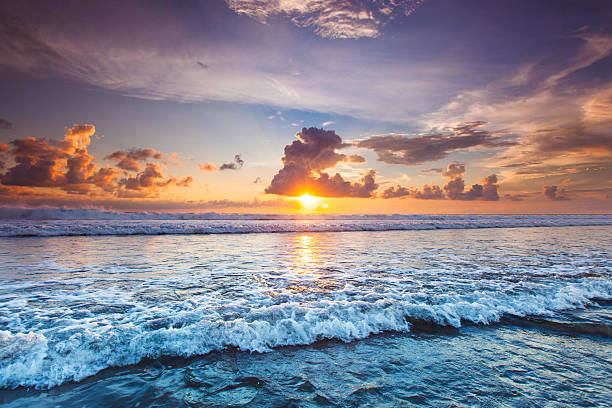 istock Sunset over sea on Bali 622985626